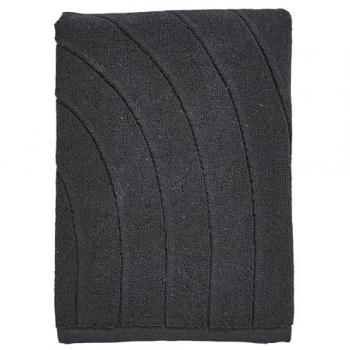 Zone Denmark Serviette de bain TIME 70x140 cm en couleur Noir