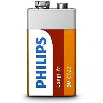 PHILIPS 6F22 Pile 9 V Longlife
