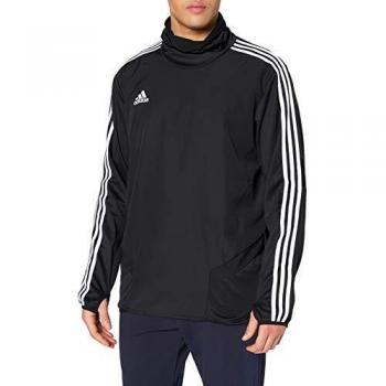 ADIDAS Tiro 19 Warm Sweatshirt, Schwarz-Weiß, Größe 2XL