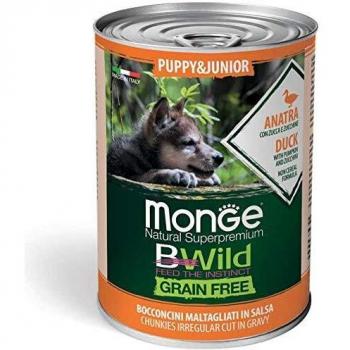 BWild Grain Free Puppy & Junior All Breeds con Anatra, Zucca e Zucchine