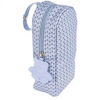 **Sophie Blue Baby Bottle Cover – Pasito a Pasito