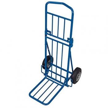 Paketroller 2-fach zusammenklappbar RAL5010 Enzianblau