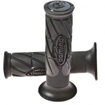 Poignées De Guidon Route Noir 117mm Domino