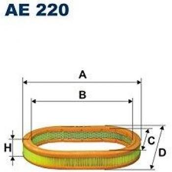 Filtro de Aire para Motor Filtron AE220