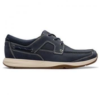 Cuir Sailview Lace Bleu pour homme – 42