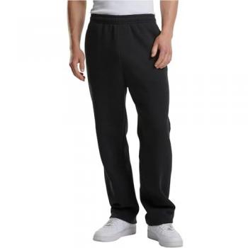 Urban Classics Fluffy Trackpants – Schwarze Trainingshose, Männer, S
