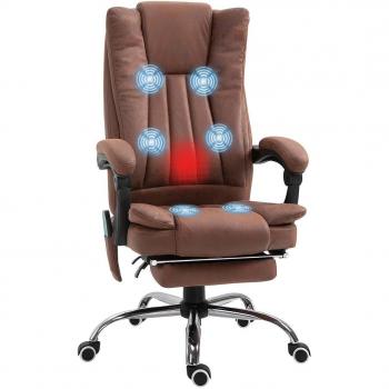 Vibrating Heat Therapy High‑Back Seat – Vinsetto