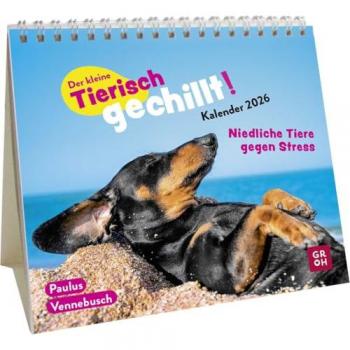 Mini-Kalender 2026: Entspannt mit Tieren