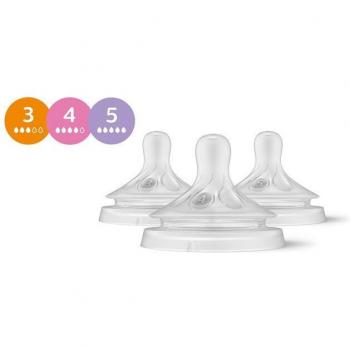 Lot mix & match tétines Natural Response – 3 pièces – Philips Avent