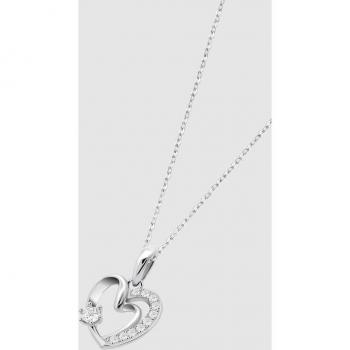 Collar Time Road WS03373/45 de Plata Brillante para Mujer