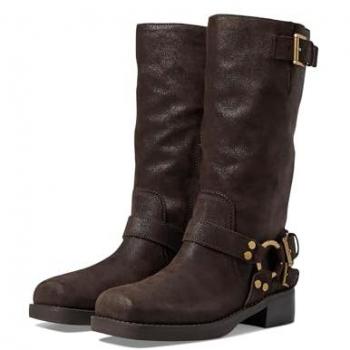 Michael Kors Brown Mid-Calf Boots for Women, Size 10 US