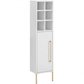 Midischrank Sarah weiß B/H/T: ca. 30,4x130,6x21,8 cm
