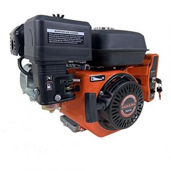 SAKAWA Benzinmotor 7CV mit 4-Stufen-Antrieb und Elektrostarter, 19 mm Zylinder