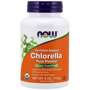 Now Foods, Chlorella, zertifiziert biologisch, 113 g