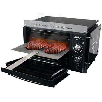 Steakhouse‑Modell BBS‑1800 von ELTA in Schwarz