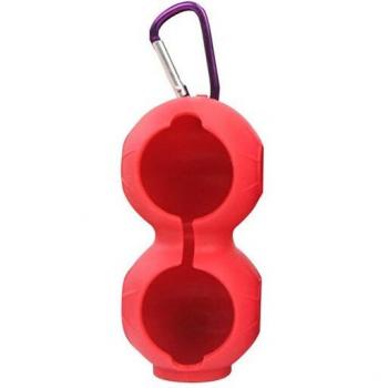 Bolsa de golf compacta con soporte de bolas