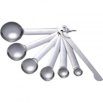 7pcs Stainless Steel Measuring Spoons for Baking
