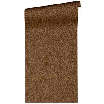 Architects Paper Vliestapete Absolutely Chic Animal Print 10,05 m x 0,53 m metallic braun grau
