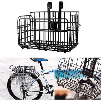 Folding Bicycle Metal Wire Basket