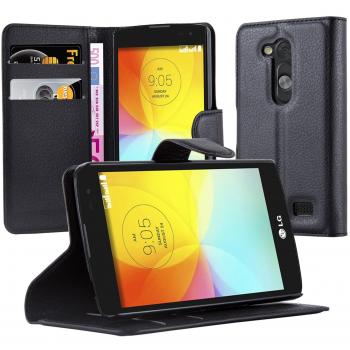 Oxid Black Magnetic Closure Book Wallet