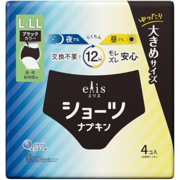 Ellis Long‑Time Black Shorts Collection – L to LL