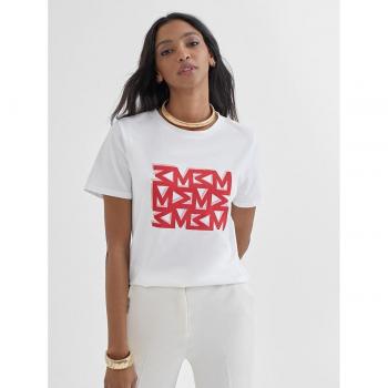 Blusa Lola Casademunt Manga Corta Mujer