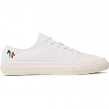 Weiße Sneakers aus Stoff von Paul Smith Kinsey M2S-KIN14-KCVS