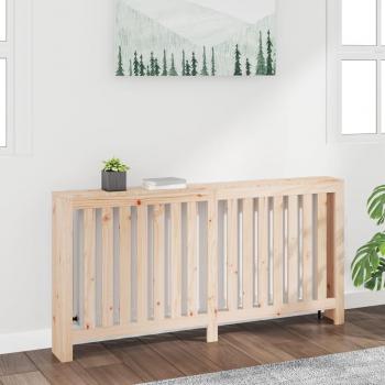 Solid Wood Pine Radiator Cover 169x19x84 cm