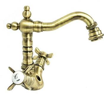 Classic Retro Bathroom Faucet Trio – All-In-One Set
