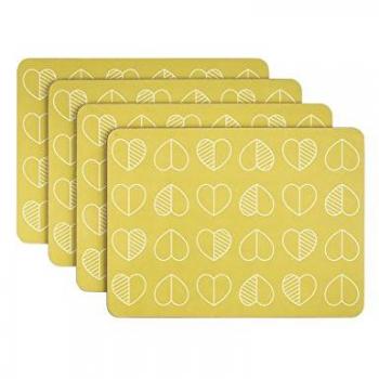 Beau & Elliot Signature Mustard Placemats Collection
