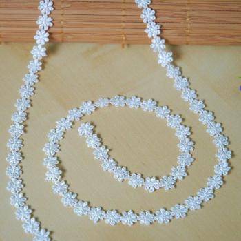 Floral Lace Trim Ribbon