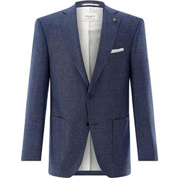 Carl Gross Sakko Modell 'Sander-G', Lanawoll-Anteil, Größe 27, Marineblau