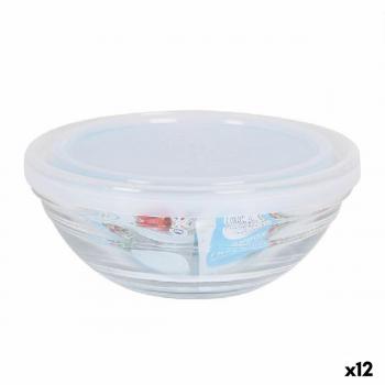 Duralex FreshBox Porta Pranzo Trasparente Ø 14 cm – Pack da 12
