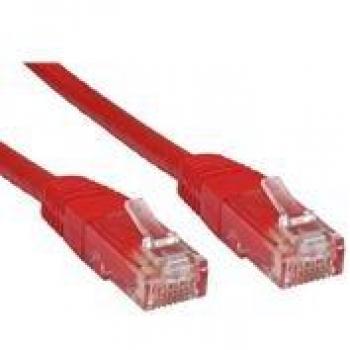 Cables Direct 1m Category 6 Ethernet Patch Cable (Red)
