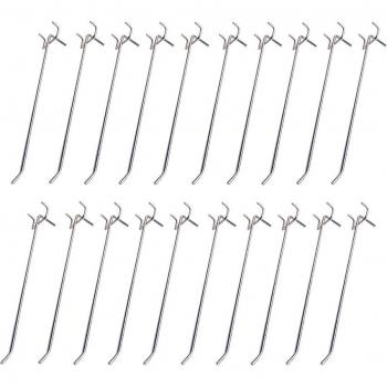20pcs Easy Install Tool Hooks for Pegboard Storage