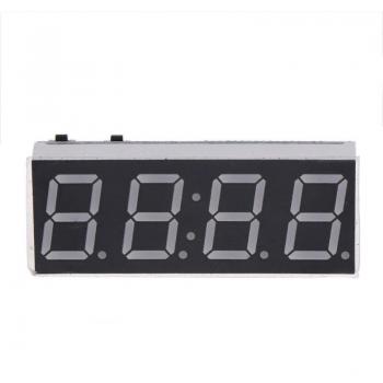 12V 5-24V LED Voltmeter Thermometer Clock for Auto