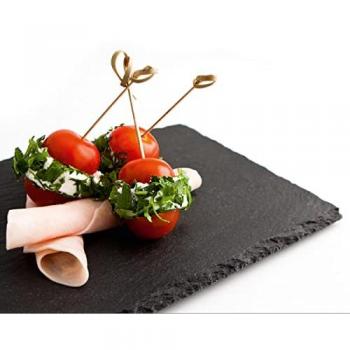 Plateau Céramique Ardoise Quid Gastro Fun – 20 × 13 cm, 12 unités