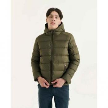 JOTT Hombre Abrigo Verde Poliamida FW24