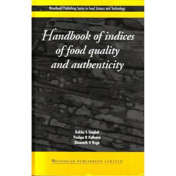 Vitalsource Technologies, Inc. Handbook Of Indices Of Food Quality And Authenticity