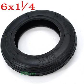 Aluminium Radhub 150 mm, 6x1 ¼”, Innenrohr, elektrisch betriebenes Rollenrad – 6″ Pneumatikreifen & Gurtgröße