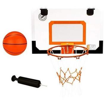 New Port Mini Basketballboard (Mini-Korb) inkl. Ball & Pumpe – Transparent