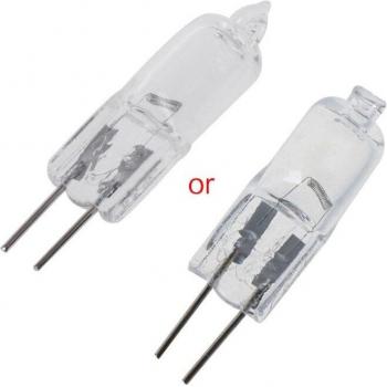 10Pcs/lot 20 Watt Halogen Bulb 12V G4 Base