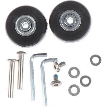 Rubber Luggage Wheel Set with Axles