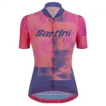 Maglia Santini Forza Slim Fit Donna Manica Corta