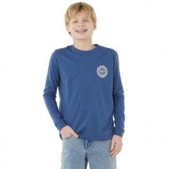 Boys' Tropical Vibe Tee – Navy, 12-14 Year Olds, RIP CURL