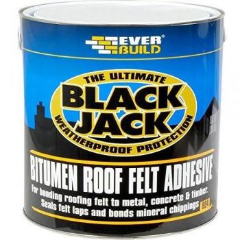 Sika EVB90401 Black Jack® 904 Bitumen Roof Felt Adhesive 1 litre