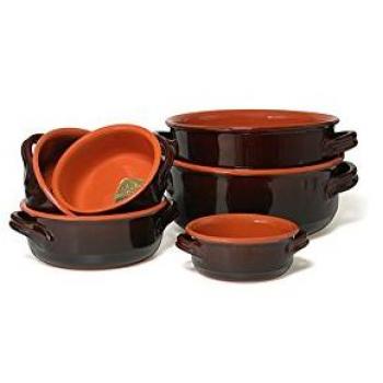 Pentola terracotta Vulcania B1TE218 Tegame Marrone