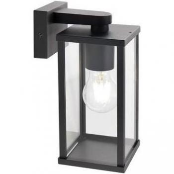 Applique Elegante E27 Linea Aurea in Nero