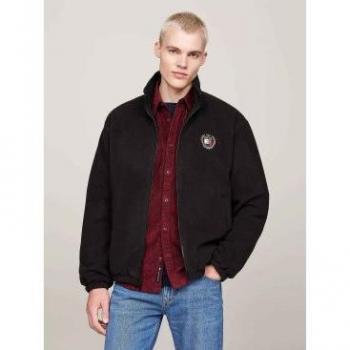 Tommy Hilfiger Black Checked Zipper Jacket