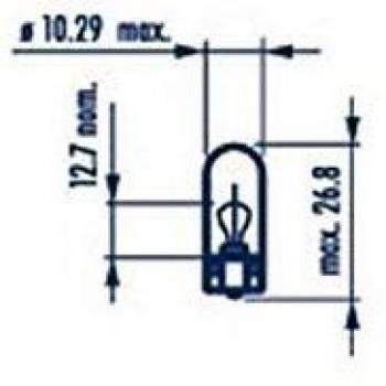 NARVA Ampoule, feu clignotant W5W 17197 pour MERCEDES-BENZ, NISSAN et VOLVO